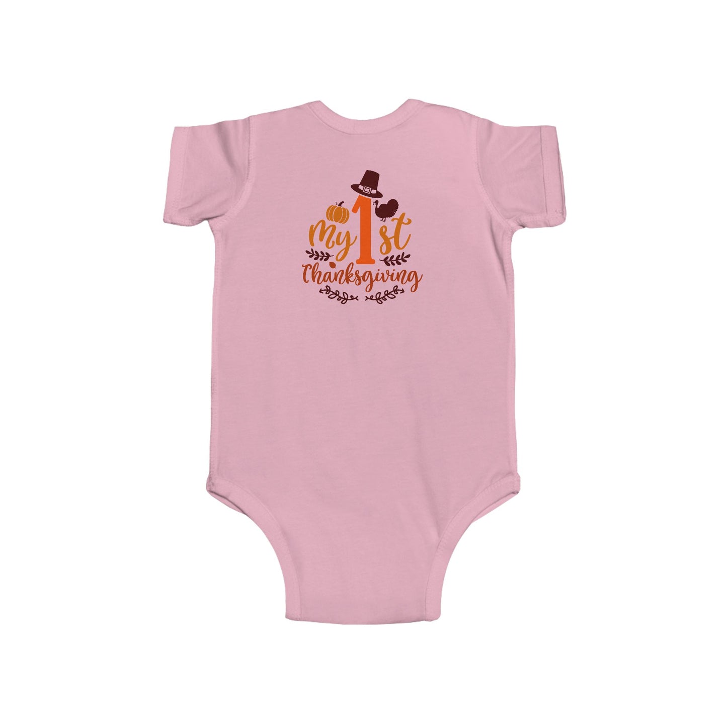 Baby Bodysuit - My 1st Thanksgiving Cute Turkey Onesie