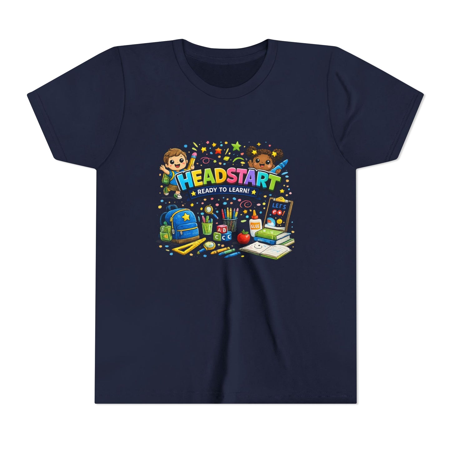 Headstart Kids T-Shirt - Ready to Learn Back-to-School Tee
