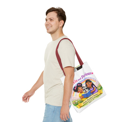 Children's Tote Bag – "Alexis and Precious" Early Readers Book Design