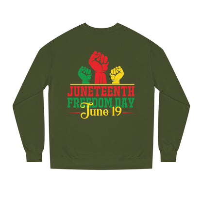 Juneteenth Freedom Day Sweatshirt — June 19 Celebration Crew