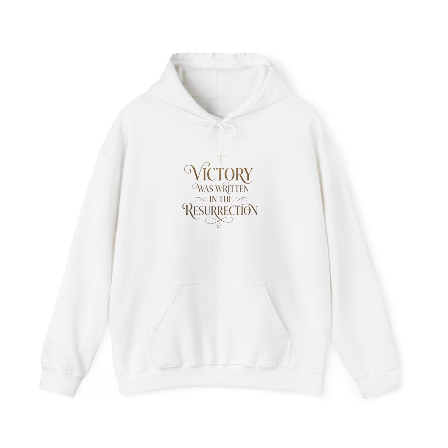 "Victory Was Written in the Resurrection" Hoodie