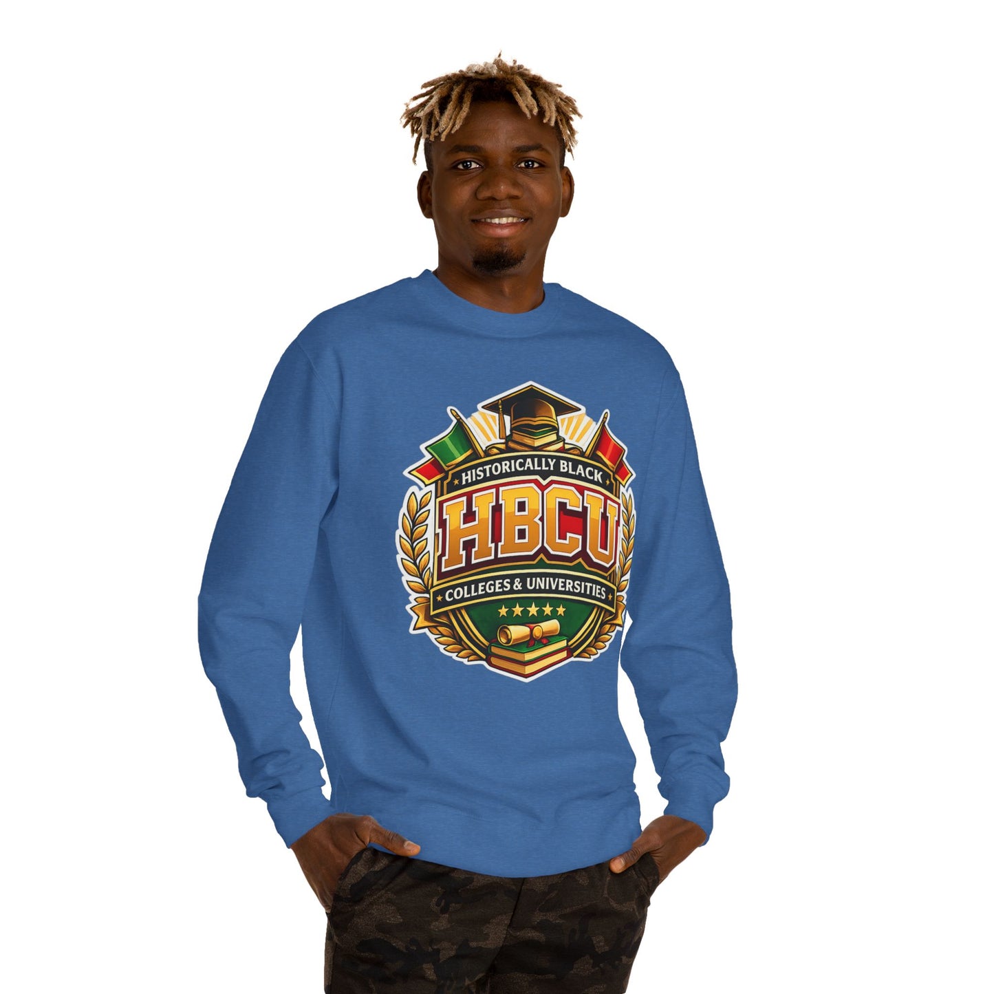 HBCU Crest Sweatshirt — Historically Black Colleges & Universities Crewneck