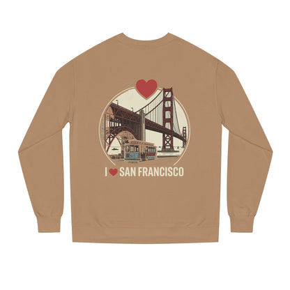San Francisco Sweatshirt – I  San Francisco Golden Gate Bridge Crewneck