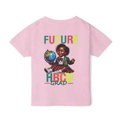 Future HBCU Grad Toddler T‑Shirt — Cute African American Kid, Back‑to‑School Gift