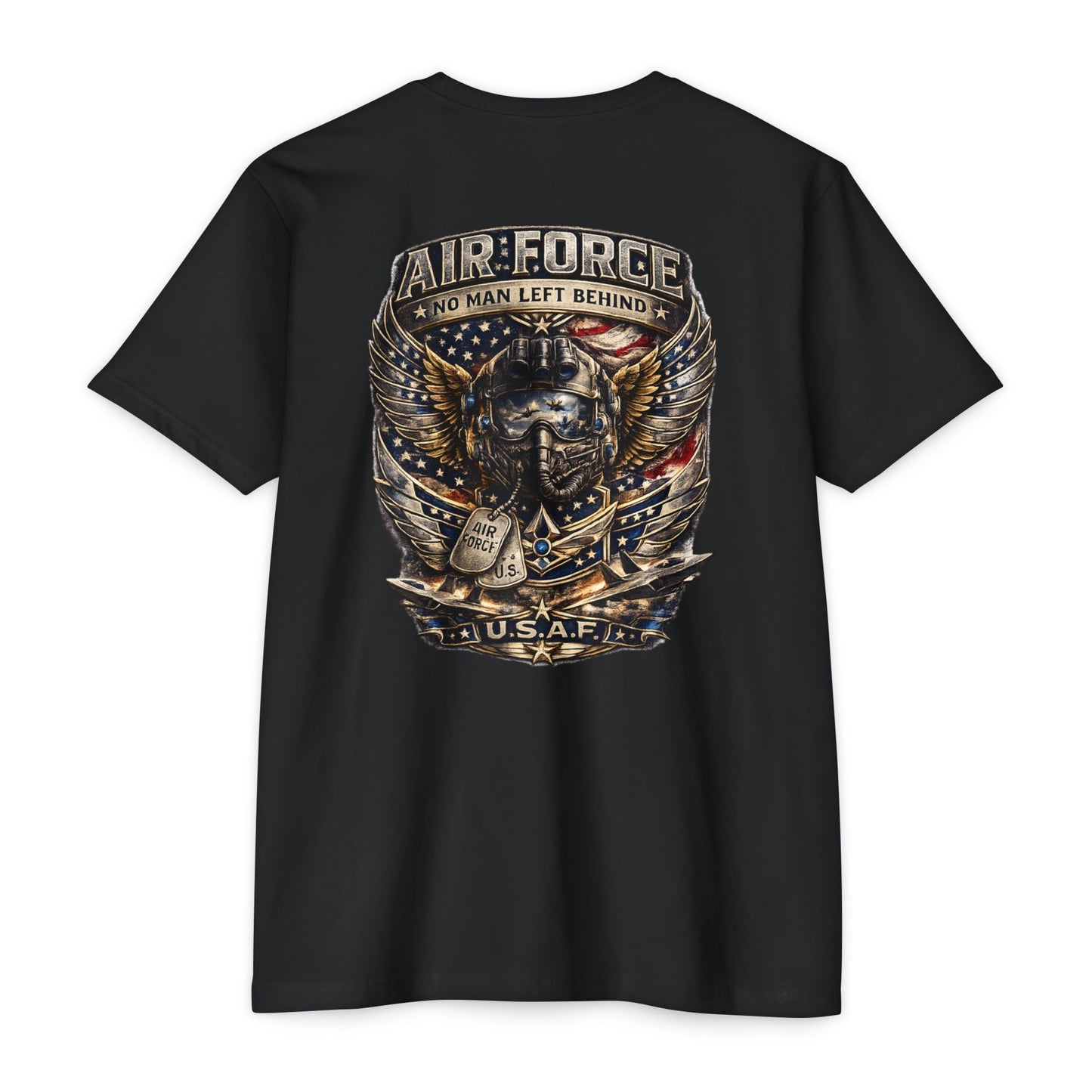 Air Force "No Man Left Behind" Graphic T-Shirt