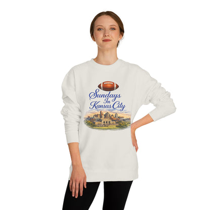 Sundays in Kansas City Sweatshirt — Vintage Skyline Football Crewneck