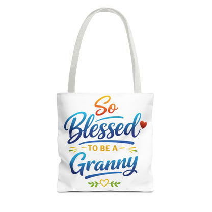 So Blessed to Be a Granny Tote Bag — Gift Tote for New Grandmothers