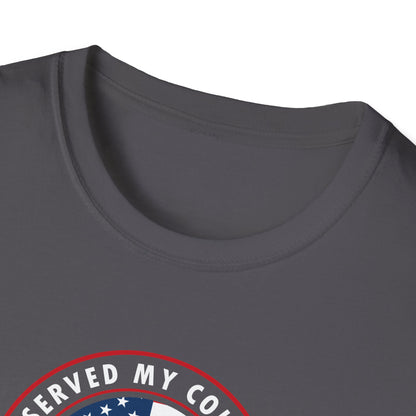 I Served My Country US Marines Veteran T-Shirt