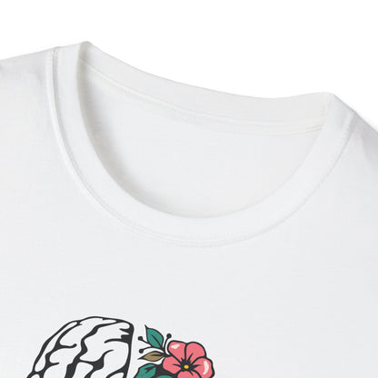 Trust the Process Brain & Flowers T-Shirt