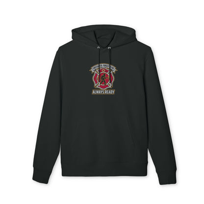 Firefighter Maltese Cross Hoodie — "Always Ready" Rescue Pullover