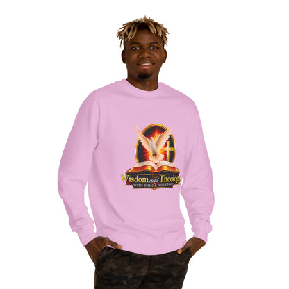 Wisdom and Theology Crewneck Sweatshirt — Dove & Cross Christian Pullover