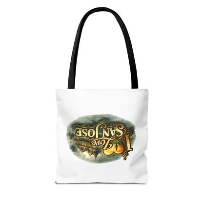 San Jose Tote Bag — "I Love San Jose" Scenic Logo Tote