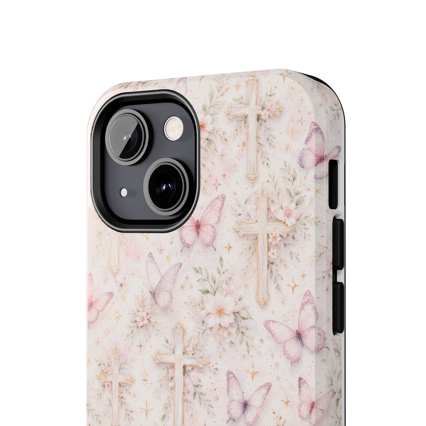 Blessed Wings Phone Case | Christian Floral iPhone Case
