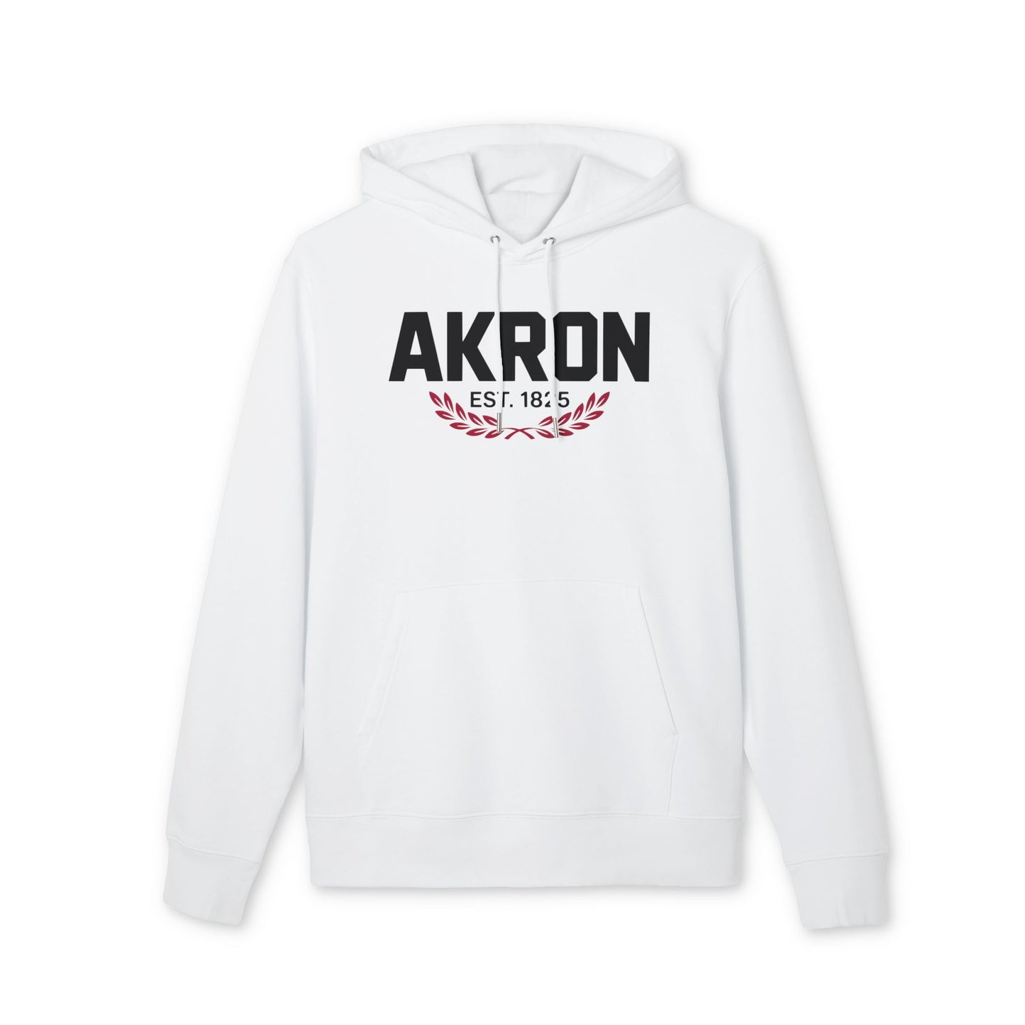 Akron Est. 1825 Hoodie — Vintage City Pride Pullover