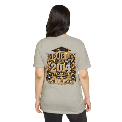 Class of 2014 Reunion T-Shirt — "12 Years Later Still Classy" Graduation Reunion Tee