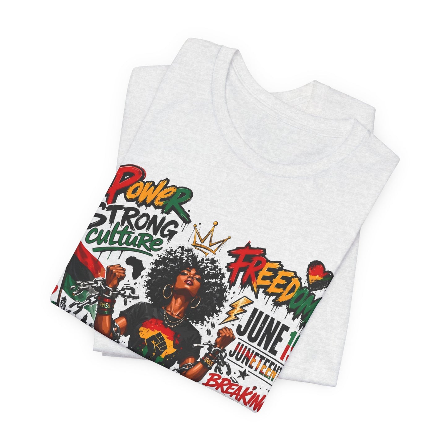 Juneteenth Freedom T-Shirt — Black Is Beautiful Graphic Tee
