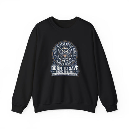 Coast Guard 'Born to Save Sweatshirt