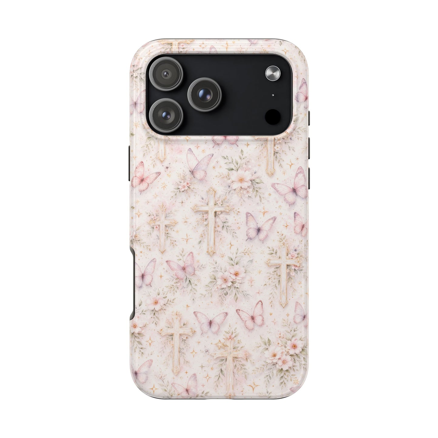 Blessed Wings Phone Case | Christian Floral iPhone Case