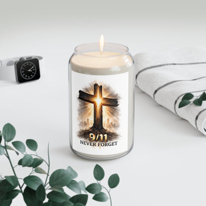 9/11 Memorial Soy Candle — 13.75oz "Never Forget"
