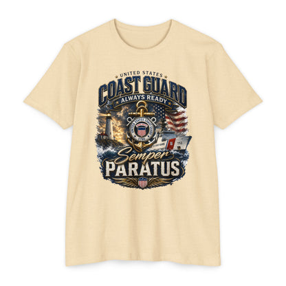Coast Guard Semper Paratus T-Shirt – U.S. Coast Guard Veteran Tee