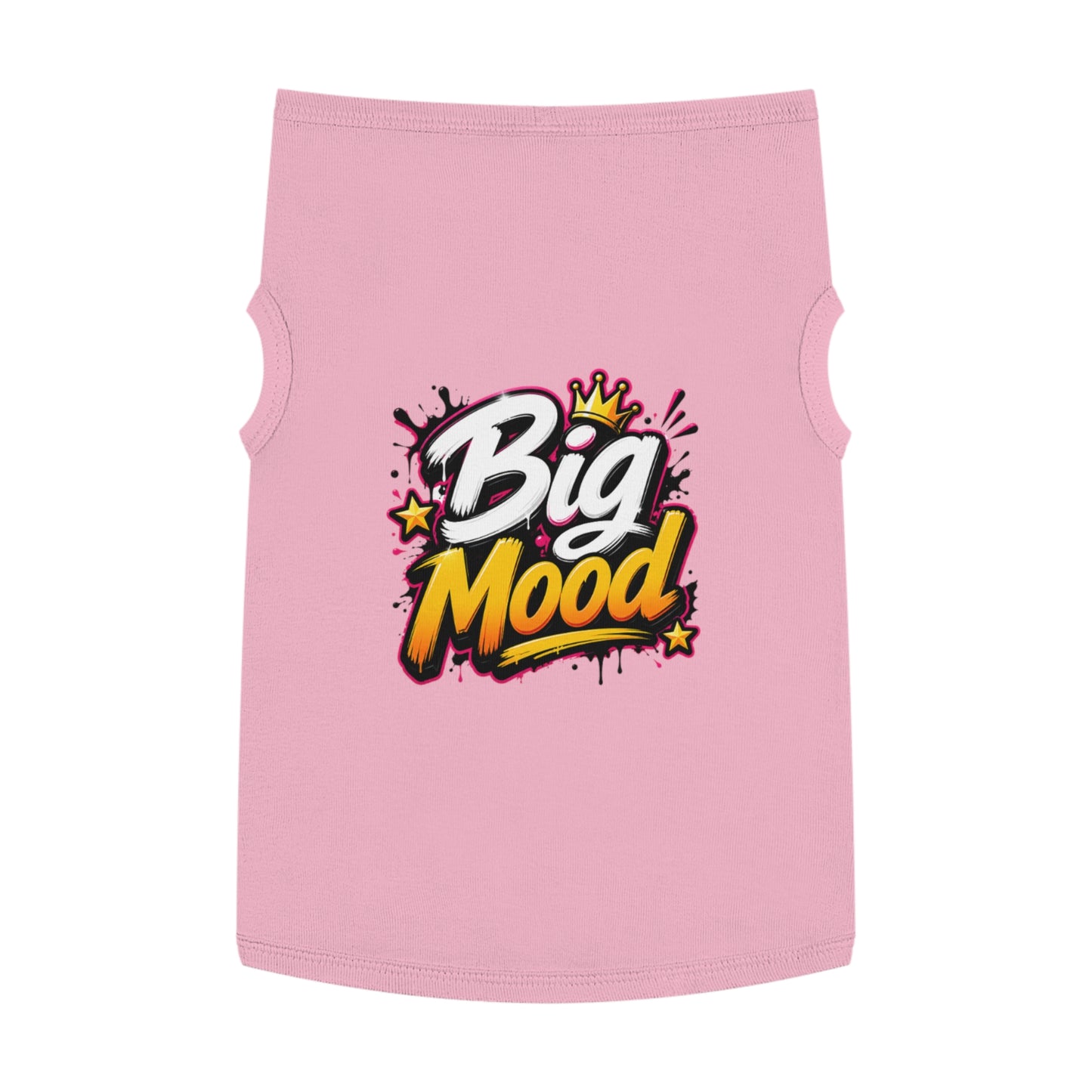 Big Mood Pet Tank Top — Cute Graphic Dog & Cat Shirt