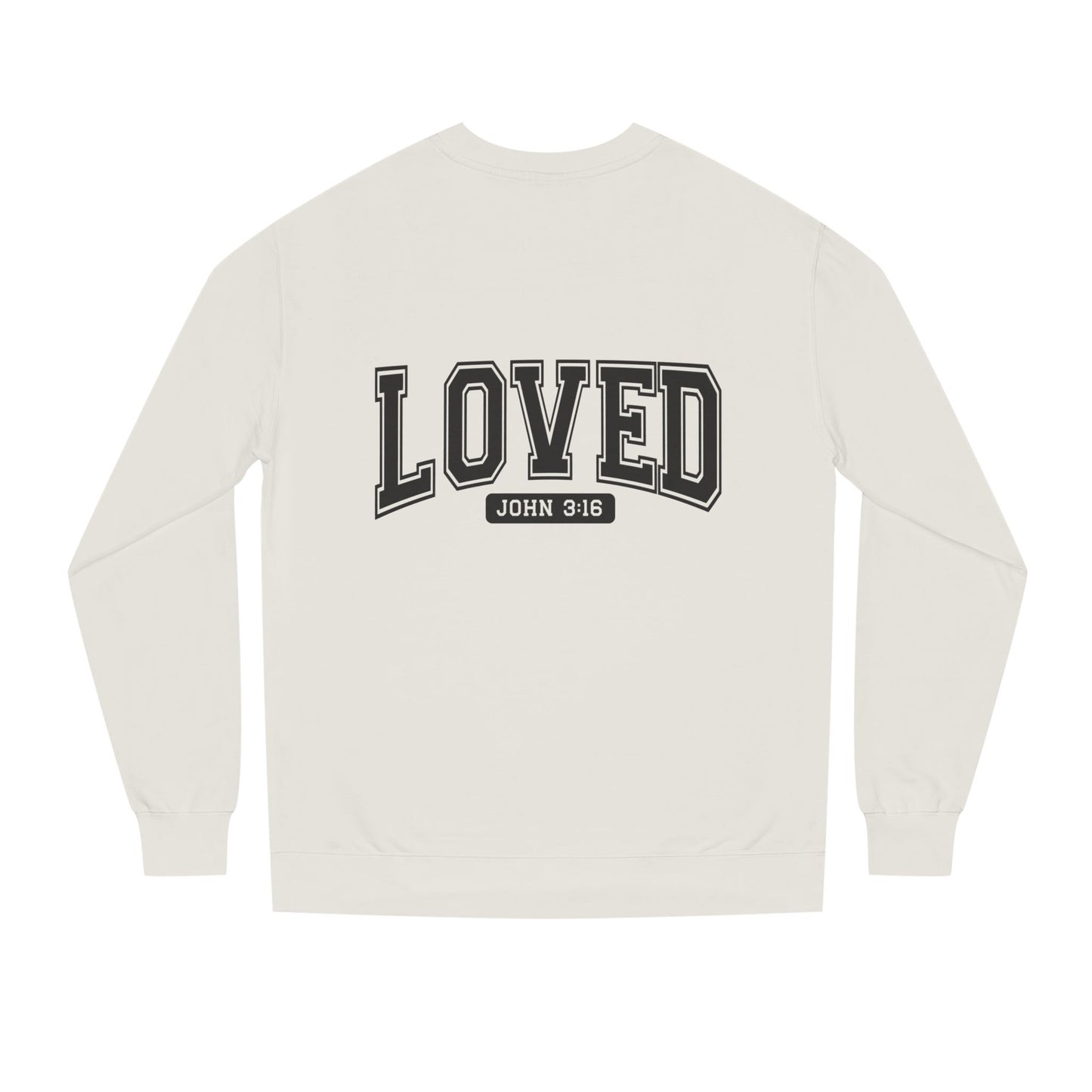 Loved John 3:16 Sweatshirt — Christian Faith Crewneck
