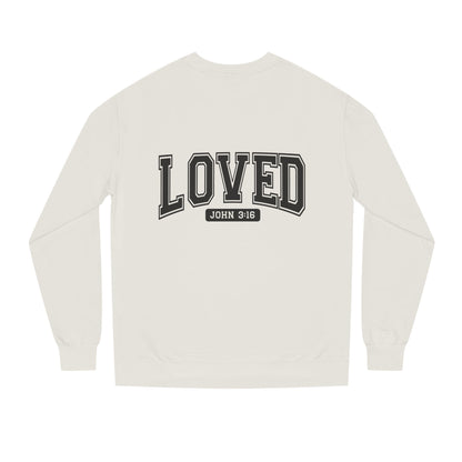 Loved John 3:16 Sweatshirt — Christian Faith Crewneck