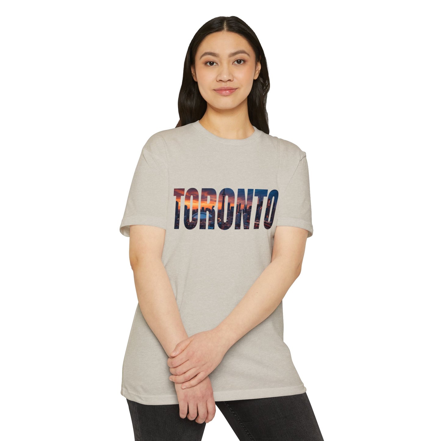 Toronto Skyline T‑Shirt — Retro City Text Tee