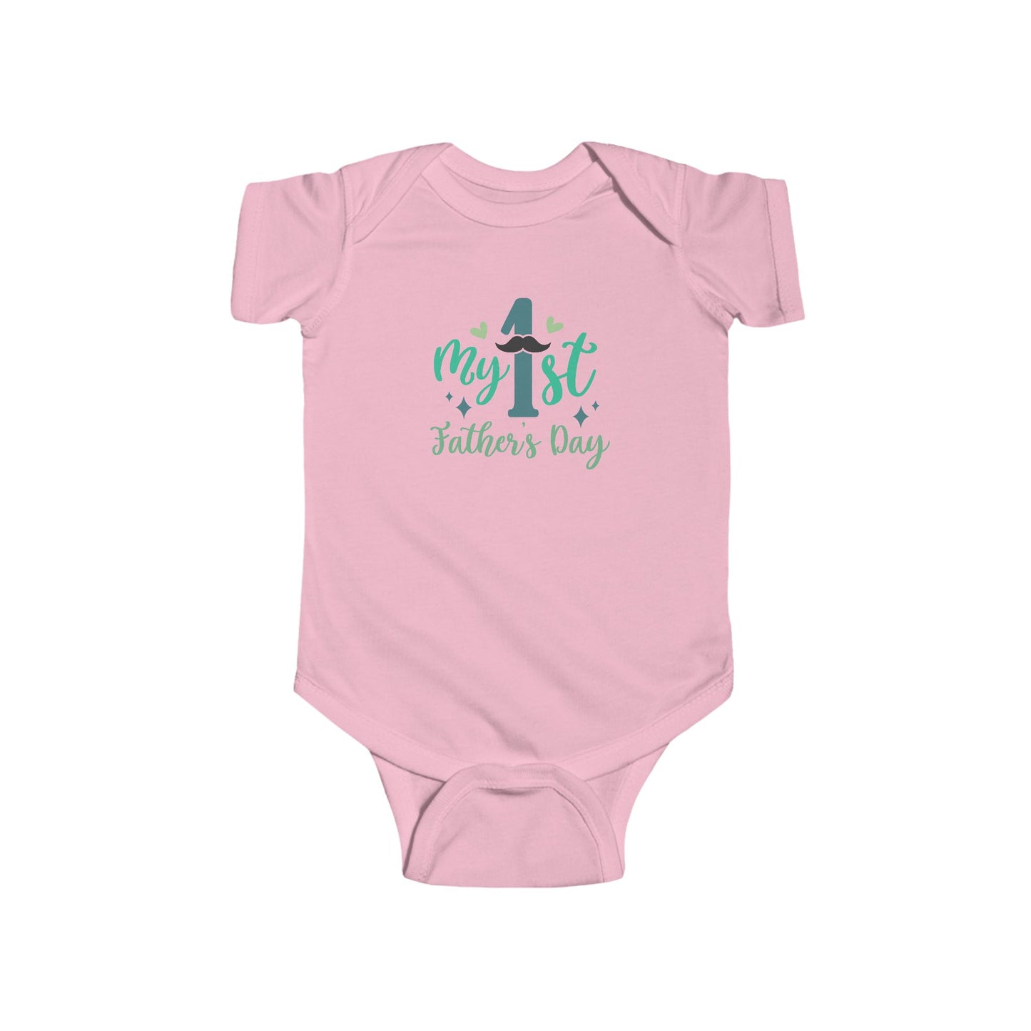 Baby Bodysuit — "My 1st Father's Day" Newborn Onesie, First Father's Day Gift