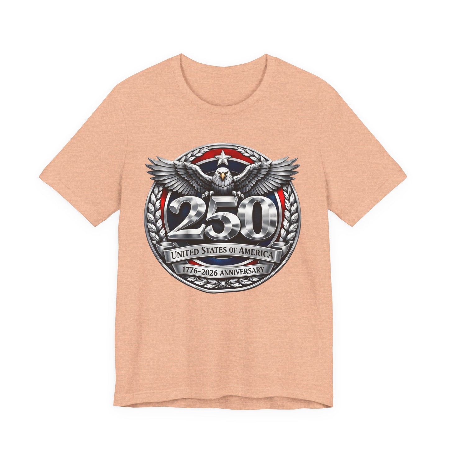 250th United States Anniversary T-Shirt — Patriotic Eagle 1776–2026 Commemorative Tee