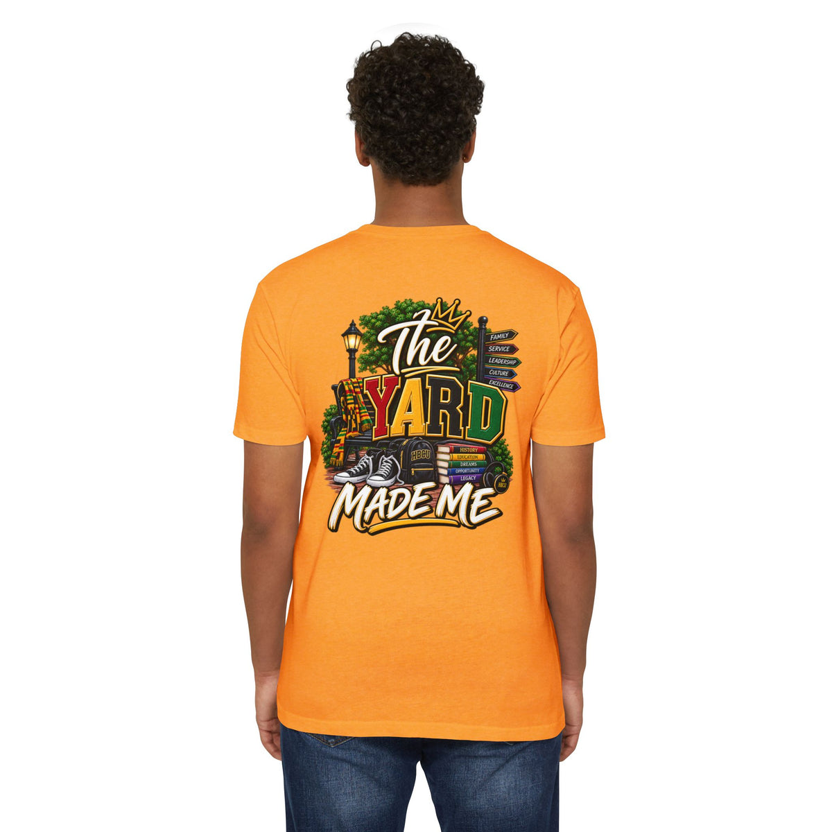 The Yard Made Me T-Shirt — Retro Urban Streetwear Tee