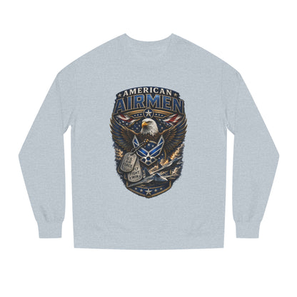 American Airmen Eagle Sweatshirt — Patriotic Air Force Crewneck
