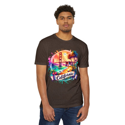 California Sunset T-Shirt — Golden Gate Palm Beach Graphic Tee