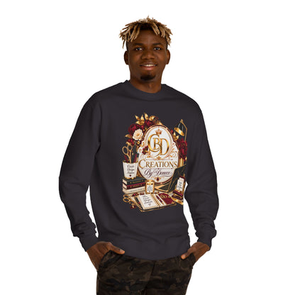 Crewneck Sweatshirt — Vintage Desk Creations Logo