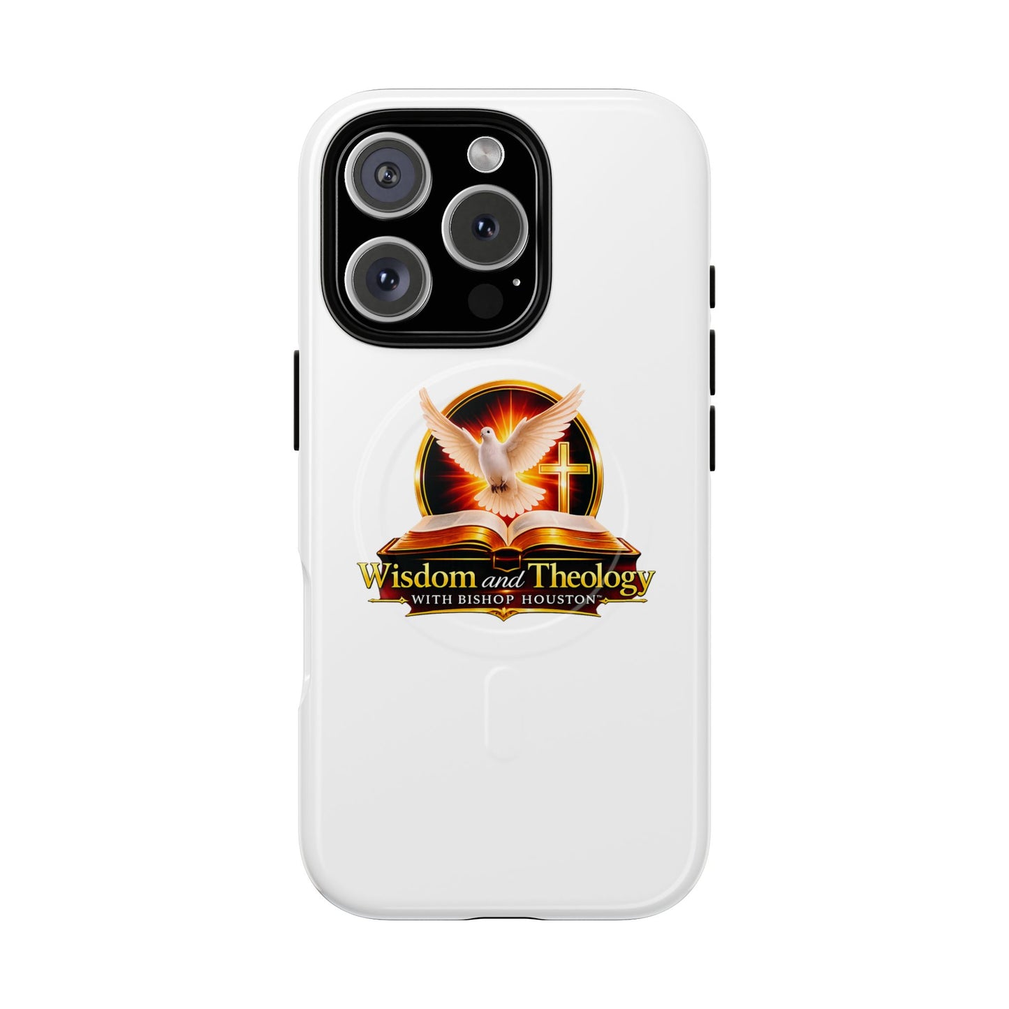 Wisdom and Theology Phone Case — Tough Magnetic Christian iPhone Cover