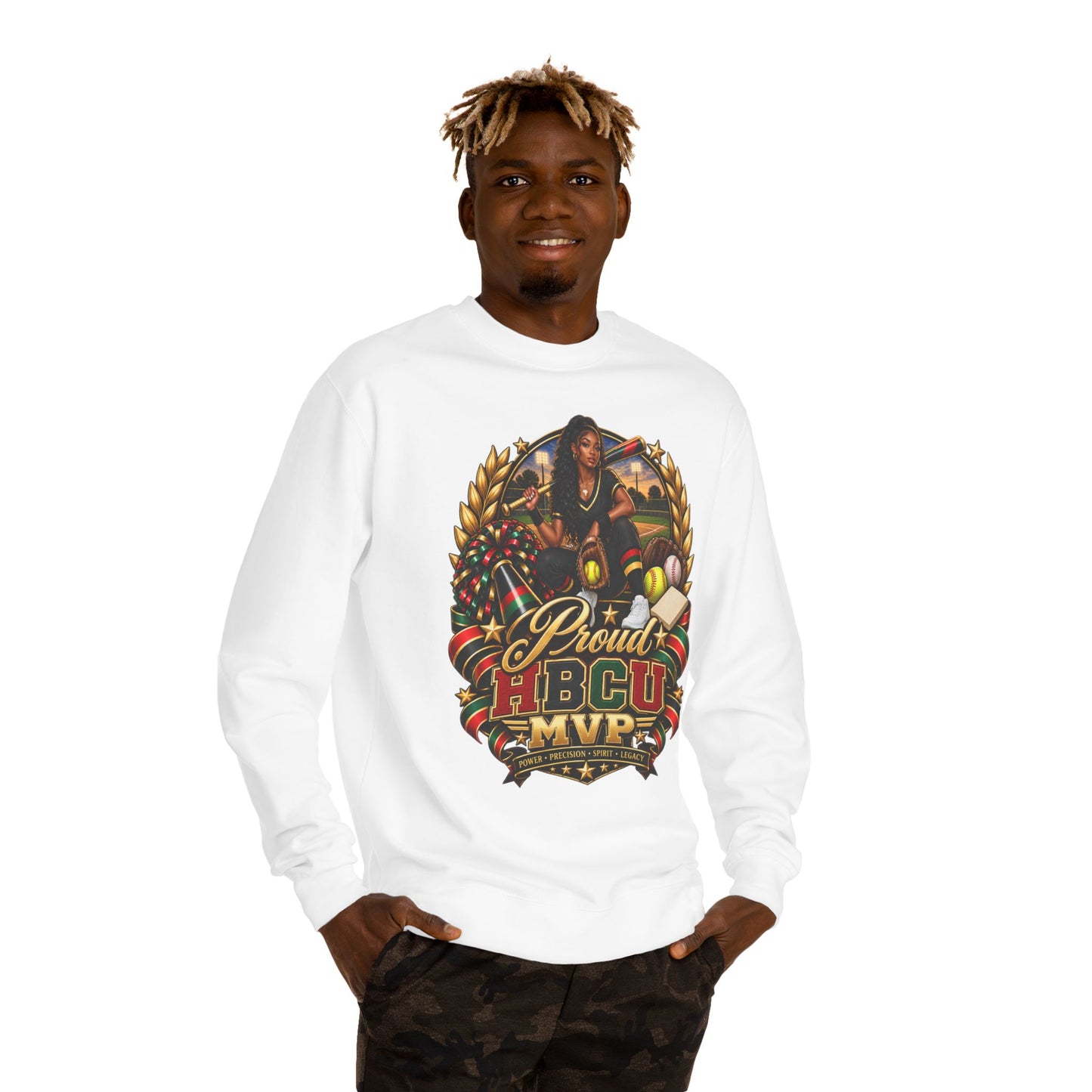 HBCU MVP Crewneck Sweatshirt – Proud HBCU Collegiate Pride