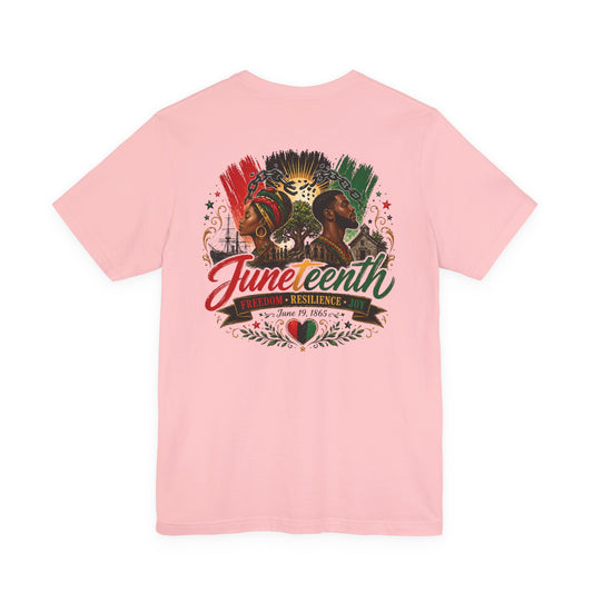 Juneteenth Celebration Tee — Freedom Resilience Juneteenth Graphic Shirt