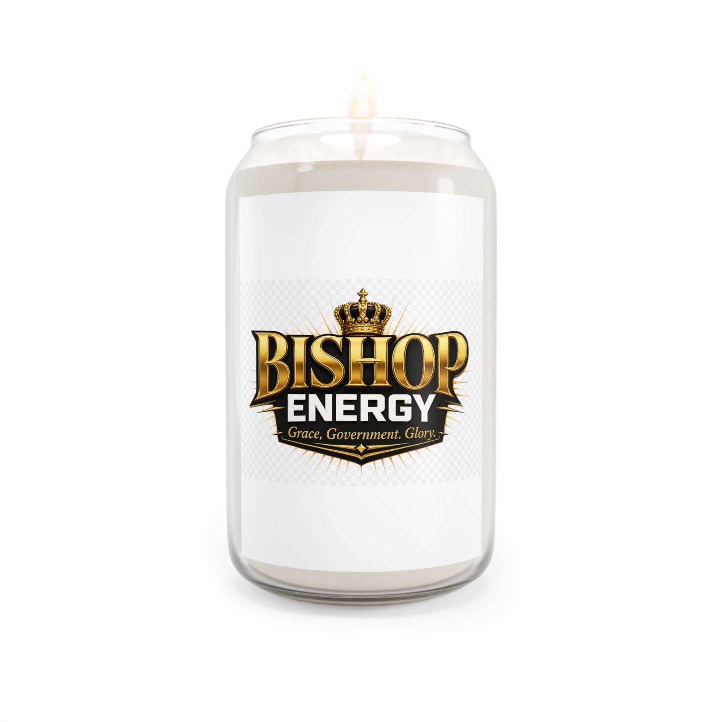 Bishop Energy Scented Soy Candle — 13.75oz (Grace, Government, Glory)