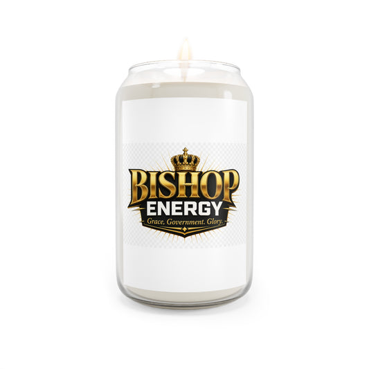 Bishop Energy Scented Soy Candle — 13.75oz (Grace, Government, Glory)