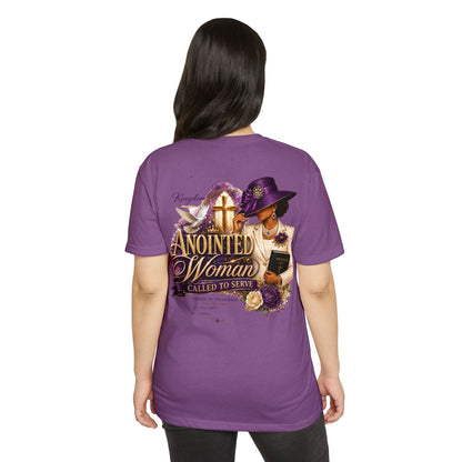 Anointed Woman T-Shirt — "Called to Serve" Christian Faith Tee