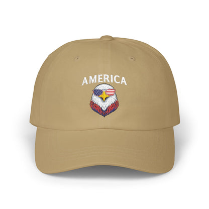 Dad Cap — Patriotic Eagle Embroidered Baseball Hat