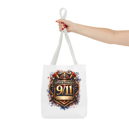 Never Forget 9/11 Memorial Tote Bag