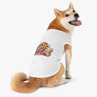 Sweet Pup Dog Tank Top — Cute Puppy Graphic Pet Tee