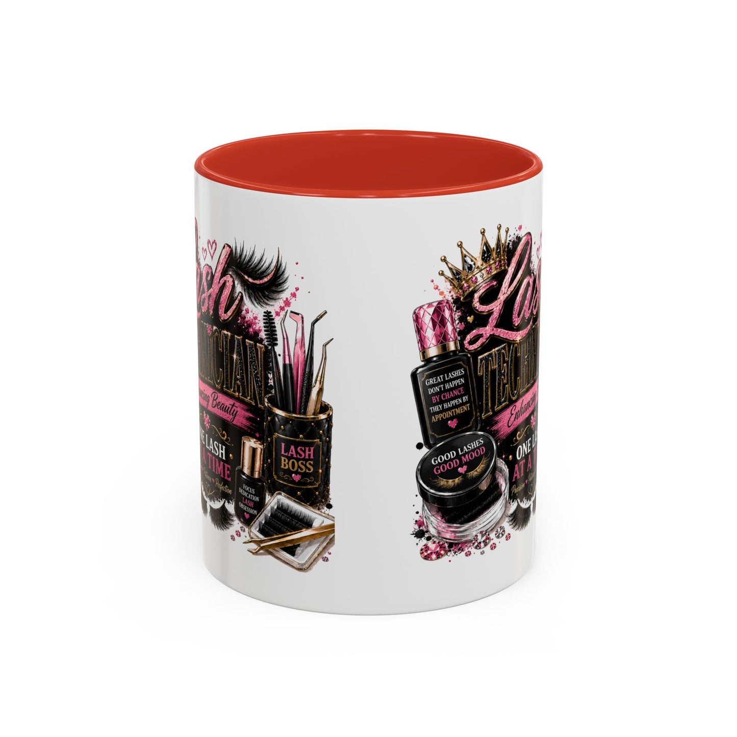Lash Technician Coffee Mug — "Lash Technician: One Lash at a Time" Accent Mug