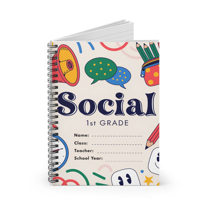 Spiral Notebook - Ruled Line
