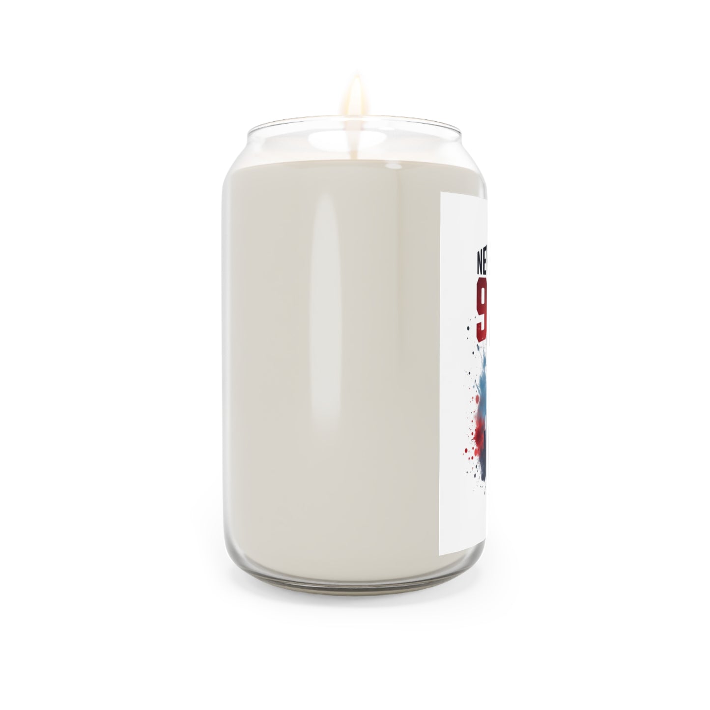 9/11 Never Forget Memorial Soy Candle — 13.75 oz Scented Tribute