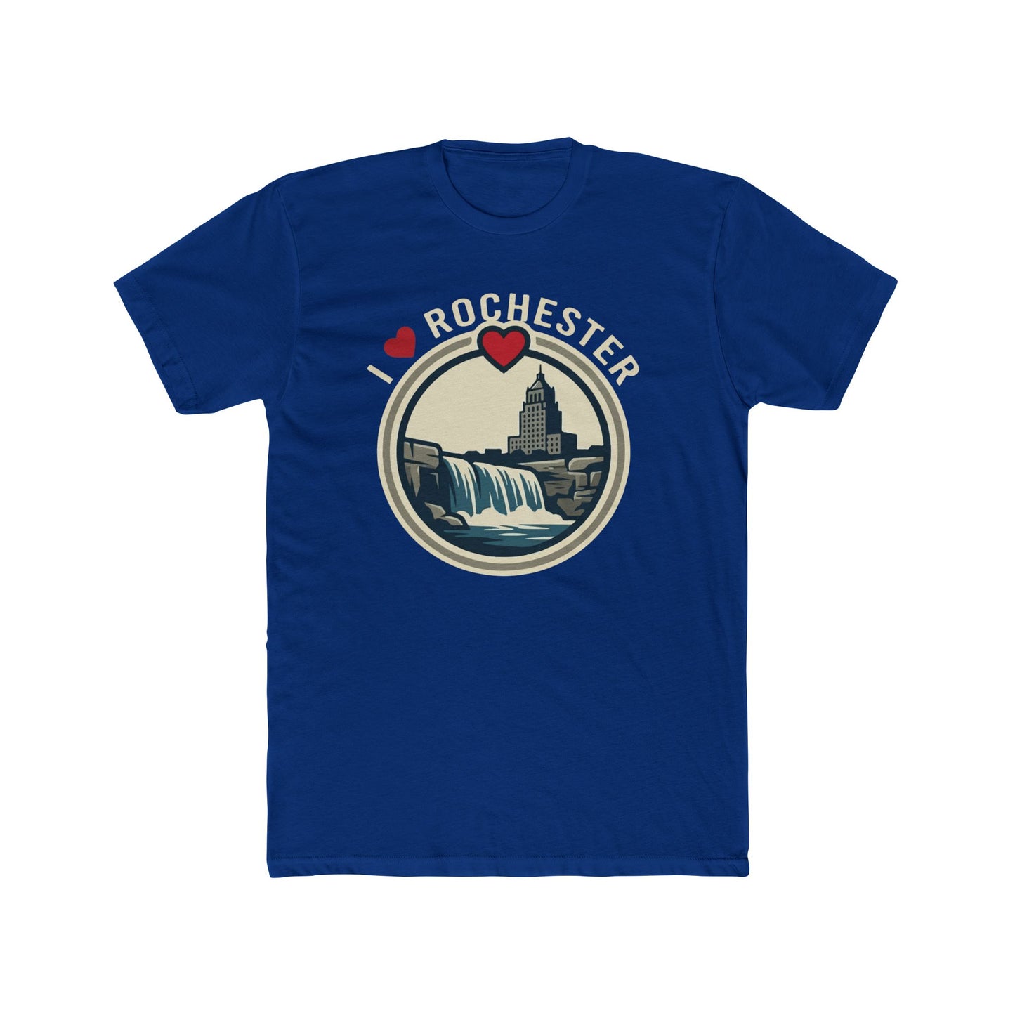 Rochester Heart Graphic Tee — I  Rochester Cityscape T-Shirt