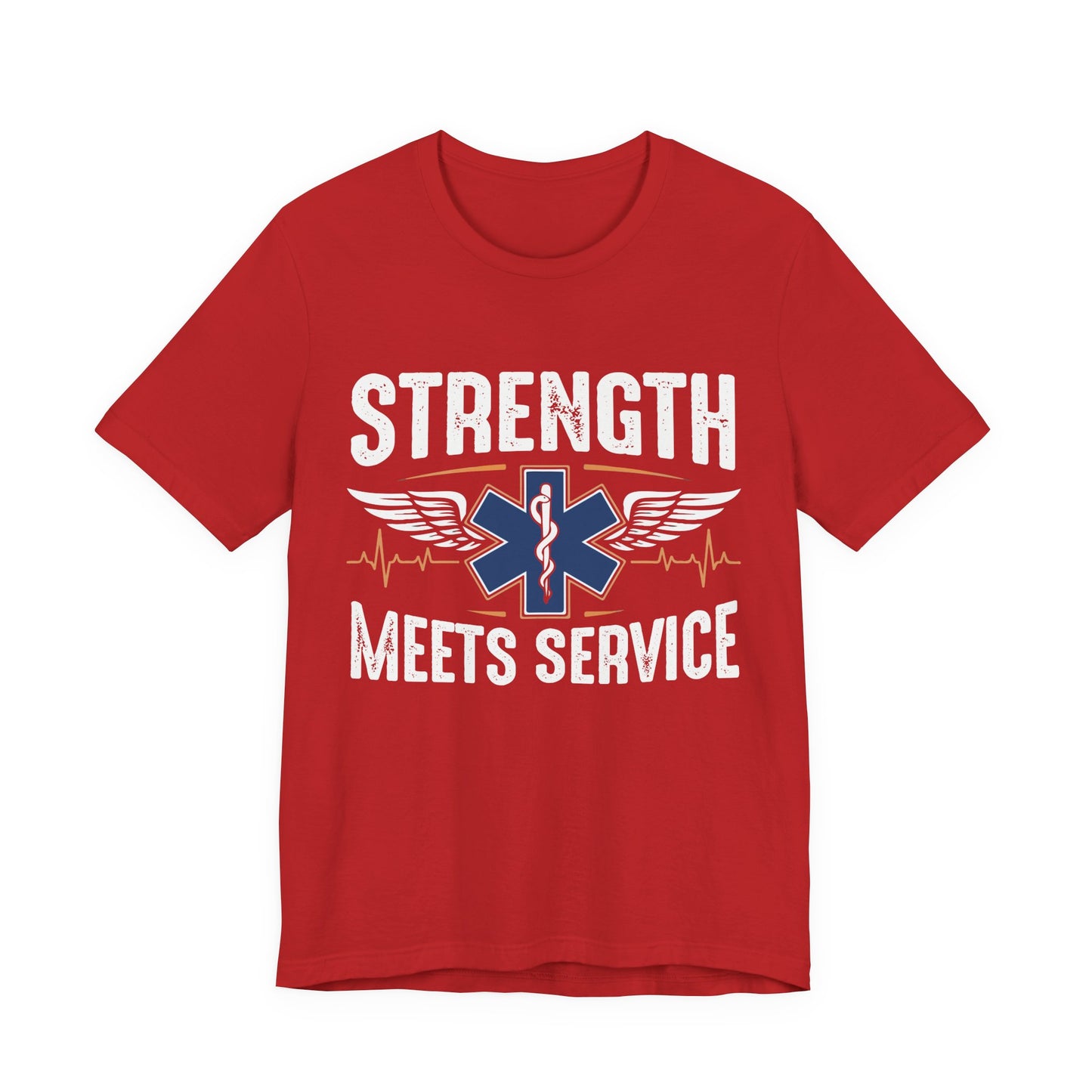 Strength Meets Service EMS T-Shirt