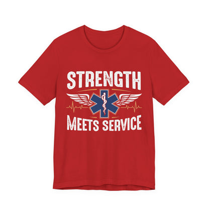 Strength Meets Service EMS T-Shirt