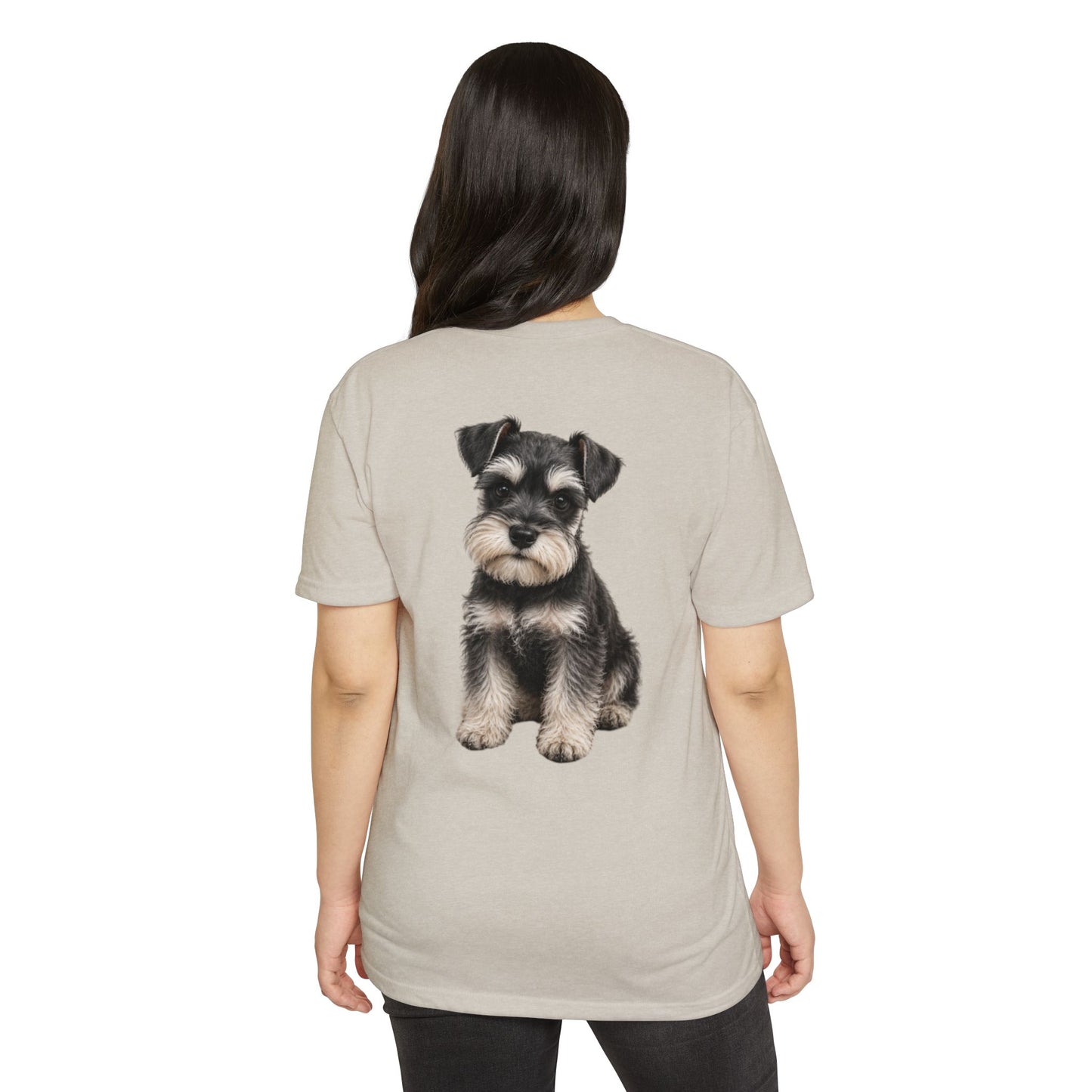 Schnauzer Puppy T-Shirt — Cute Dog Graphic Tee